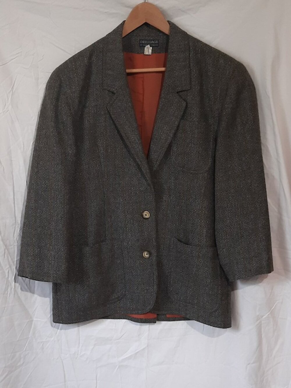 Dressage by Paul Costelloe Wool Blazer, Women's L